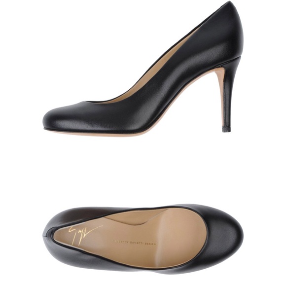 GIUSEPPE ZANOTTI Classing Round Toe Pumps SZ 11 - Picture 1 of 8